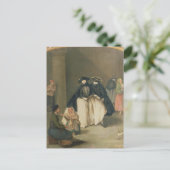 Der Obstverkäufer Postkarte (Stehend Vorderseite)