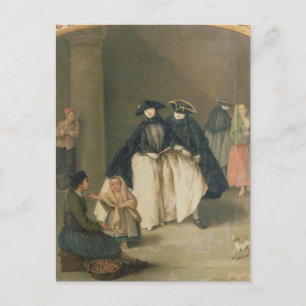 Der Obstverkäufer Postkarte