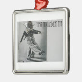 Der Ochse und das Lamm behielten Zeit Silbernes Ornament (Links)