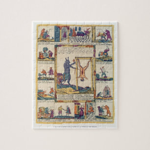 Der Ochse zieht es vor, ein Metzger, Russe, spät Puzzle