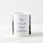 Der Ocracoke Insel-Leuchtturm Kaffeetasse (Mittel)