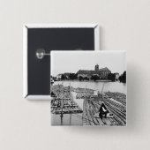 Der Oder bei Breslau Polen, c.1910 Button (Vorne & Hinten)