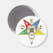 Der OES Star Magnet (Vorderseite/Rückseite)