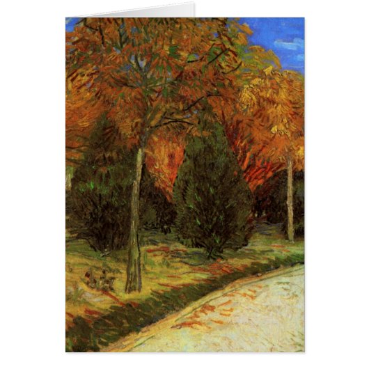 Der öffentliche Park in Arles von Vincent van Gogh (Vorne)