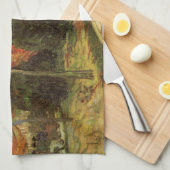 Der öffentliche Park in Arles von Vincent van Gogh Geschirrtuch (Viertel Falte)