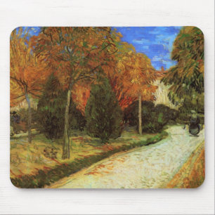 Der öffentliche Park in Arles von Vincent van Gogh Mousepad