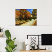 Der öffentliche Park in Arles von Vincent van Gogh Poster (Heimbüro)