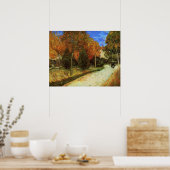 Der öffentliche Park in Arles von Vincent van Gogh Poster (Küche)