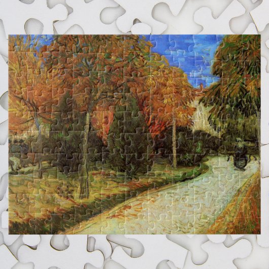 Der öffentliche Park in Arles von Vincent van Gogh Puzzle