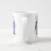 Der Office-Mitarbeiter wird von jemandem bemerkt Jumbo-Tasse (Rückseite)