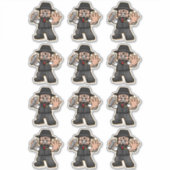 Der Offizielle 3 Zoll Richard Sticker! #3inchRicha Aufkleber (Vorderseite)