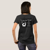 Der Offizielle dunkle Tai Chi "To Go"-T - Shirt (Schwarz voll)