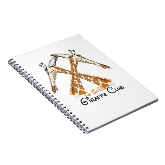 Der offizielle Giraffen-Verein Sketchbook Notizblock (Rechte Seite)