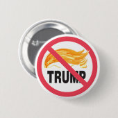 Der offizielle Knopf NO TRUMP ZONE. Button (Vorne & Hinten)