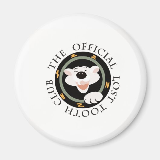 Der Offizielle Tooth Club Magnet (Vorne)