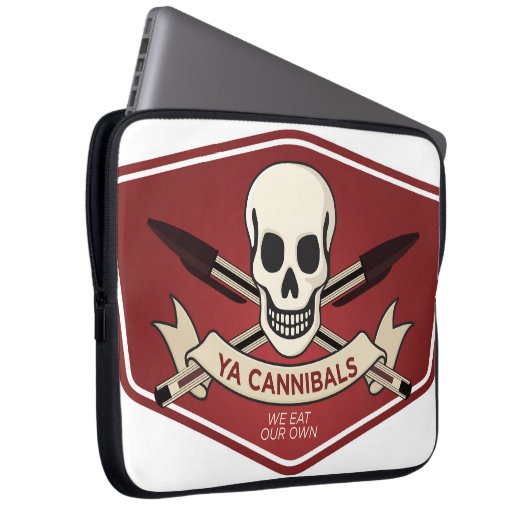 Der offizielle YA Kannibale-Laptop Sleve Laptopschutzhülle (Vorne Rechts)