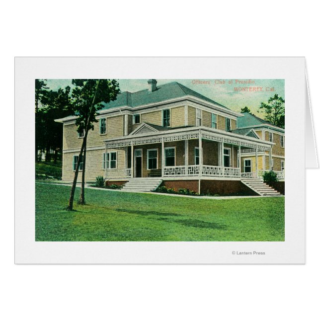 Der Offiziersclub beim Presidio (Vorderseite (Horizontal))