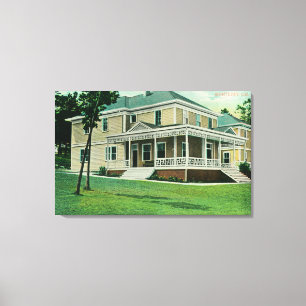 Der Offiziersclub beim Presidio Leinwanddruck