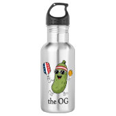 Der OG-Pickleballer Edelstahlflasche (Vorderseite)