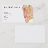 Der Ohrenarzt Visitenkarte (Vorne/Hinten)
