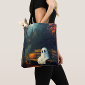 Der Oktober-Kompanion | Spooky Ghost & Pumpkin Tasche (Von Nahem)