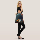 Der Oktober-Kompanion | Spooky Ghost & Pumpkin Tasche (Am Model)
