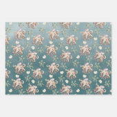 Der Oktopus unter einem tiefen Grünen Meer Geschenkpapier Set (Vorderseite 3)