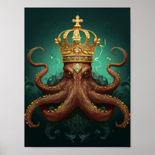 Der Oktopuskönig Poster