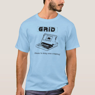 Der Ol Gitter-Kompass, der Pate der Laptops T-Shirt