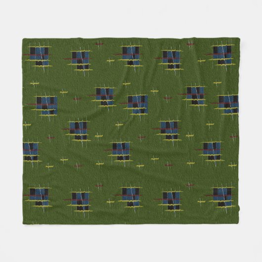 Der Olive Branch Fleece Blanket (Vorderseite (Horizontal))