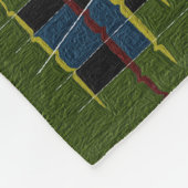 Der Olive Branch Fleece Blanket (Ecke)