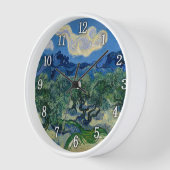 Der Olivenbaum - Van Gogh Uhr (Winkel)