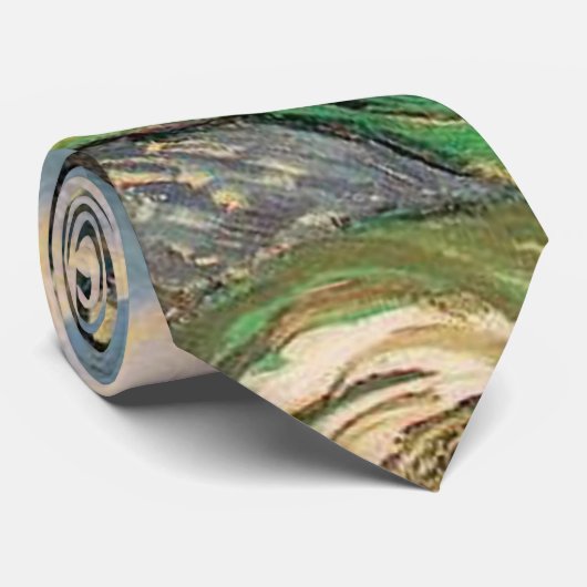 Der Olivenbaum Vincent van Gogh Krawatte (Gerollt)