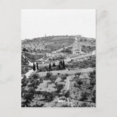 Der Olivenberg in Jerusalem Postkarte (Vorderseite)