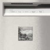 Der Olivenberg vom Zion-Berg Magnet (In Situ (Geschirrspüler))