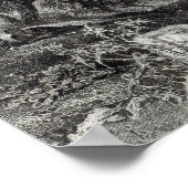 Der Olivenberg vom Zion-Berg Poster (Ecke)