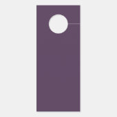 Der Olivenhain | Hochzeitsgast stört nicht Türanhänger (Rückseite)