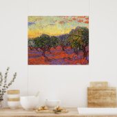 Der Olivenhain, Vincent Van Gogh Poster (Küche)