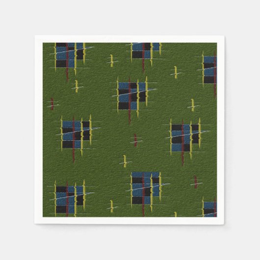 Der Olivenzweig Napkins Serviette (Vorderseite)