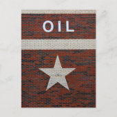 Der Ölpalast in Texas Postkarte (Vorderseite)