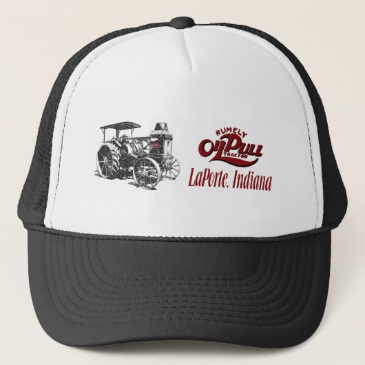 Der Ölpülentraktor Truckerkappe (Vorderseite)