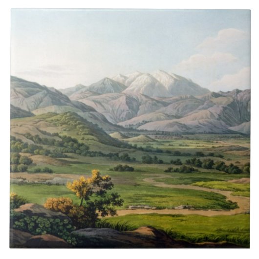 Der Olymp, wie zwischen Larissa und Kuchen Fliese (Vorderseite)