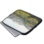 Der Olymp, wie zwischen Larissa und Kuchen Laptopschutzhülle (Vorne Knopf)