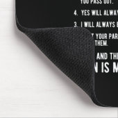 Der Oma-Code | Spaß ist obligatorisch Mousepad (Ecke)