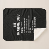 Der Oma-Code | Spaß ist obligatorisch Sherpadecke (Vorderseite (Horizontal))