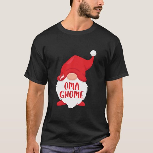 Der Oma Gnome T - Shirt, der Weihnachtskostüm S T-Shirt (Vorderseite)