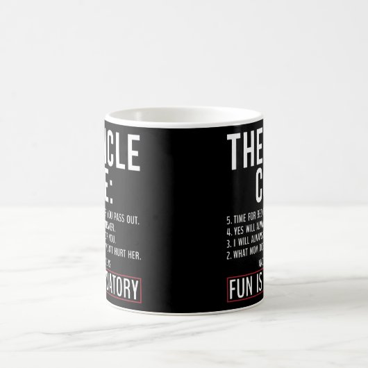 Der Onkel Code Spaß ist ein obligatorischer Famili Kaffeetasse (Mittel)