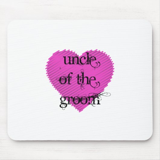 Der Onkel des Grooms Mousepad (Vorne)