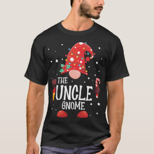 Der Onkel Gnome passt Familie Weihnachten Gnome Pa T-Shirt
