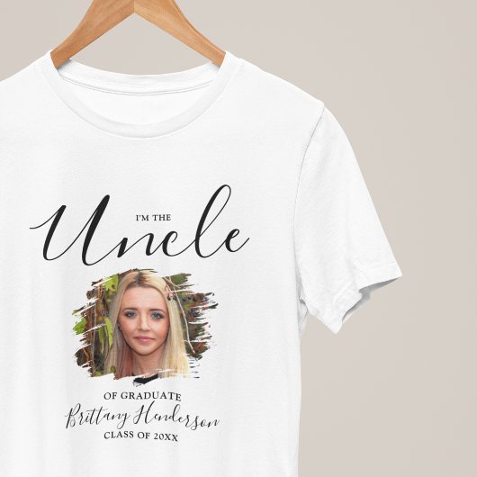 Der Onkel | Graduate Foto T - Shirt
